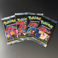 Vintage PKM Tcg Booster Box & Packs Base-Jungle-Fossil-Rocket-Destiny 1ST EDITION Full Art Reproduction Trading Card Game Sealed