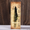 Retro Punk Dipped in Water Pen European Style Vintage Luxury Metal Signature Pen Replaceable 5 Nib Machine Feather Pen