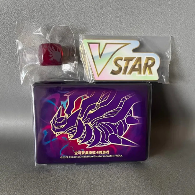 PKM Ptcg Giratina VSTAR Premium Set, Deck Building Box with Marker Case Dice Accessories Complete Collector s Exquisite Gift Toy