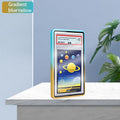 Gradient Color Aluminum Alloy Graded Cards Protector Case For PSA130PT,UV & Scratch Resistant Trading Card Bumper Display Holder