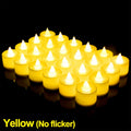 LED Candle Battery Powered Flameless Tea Candle Fake Candle Lamp Wedding Birthday Party