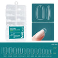 Nailpop 120pcs/box Gel X Nail Tips Medium Short Shape Almond/Square/Soft Gel Nail Tips