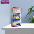 Gradient Color Aluminum Alloy Graded Cards Protector Case For PSA130PT,UV & Scratch Resistant Trading Card Bumper Display Holder
