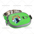 Pok Mon Boy Girl Stainless Steel Lunch Boxes Cartoon Anime Children Bento Box School Student Food Container Lunch Box New