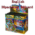 100/360PCS Pok mon Card Packs 151 ASCENDED HEROES Evolutions PALDEAN FATES English Reinforcement Battle Transaction Card Gift