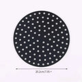 Non Stick Silicone Air Fryer Liner Reusable Cooking Mat for Baking Grilling Oil Tray Protection and Easy Kitchen Cleaning