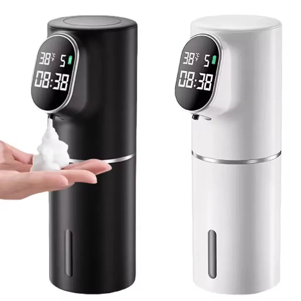 Mi Automatic LED Liquid Foam Soap Dispenser 5 Adjustable Levels Rechargeable Soap Device Can Wall Mount for Bathroom Kitch