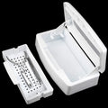 Nail Sterilizer Tray Disinfection Box Sterilizing Clean Nail Art Salon Manicure Implement Sanitize Tool Equipment Cleaner Tools