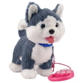 Walking Dog Repeats What You Say Realistic Licking Tongue Electronic Pet Interactive Musical Puppy Robot for Toddlers 3-5