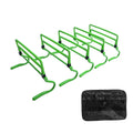 Sports Agility Hurdles Adjustable Height Footwork Training Obstacle Set for Field Athletics