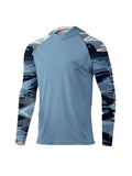 Men s Fishing Hoodie Shirt UPF 50+ Quick Dry Performance Long Sleeve Sun Protection Jersey