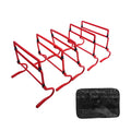 Sports Agility Hurdles Adjustable Height Footwork Training Obstacle Set for Field Athletics