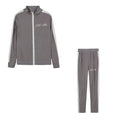 European And American Women's Fashion 2026 Letter Embroidered Zipper Sports Two-Piece Set