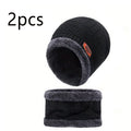 Winter Hat for Men Women Beanie Hats Scarf Glove Earmuff Set Thick Warm Slouchy Beanies Hat for Boy Girl Cap