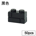 DIY Building Blocks Wall Figures Bricks 1x2 1x3 1x4 L Dots Educational Creative