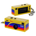 Retro 1984 Thumb Camera Mini Keychain Backpack Portable CCD Digital Camera
