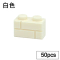 DIY Building Blocks Wall Figures Bricks 1x2 1x3 1x4 L Dots Educational Creative