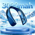 8000mAh USB Hanging Neck Fan Portable Bladeless Mini Rechargeable Mute LED Digital