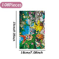 Pokemon Jigsaw Puzzle Pikachu 108/200/300/500/1000/1500 Pieces Wooden Puzzles for Adults Toys The Best Present for Your Family