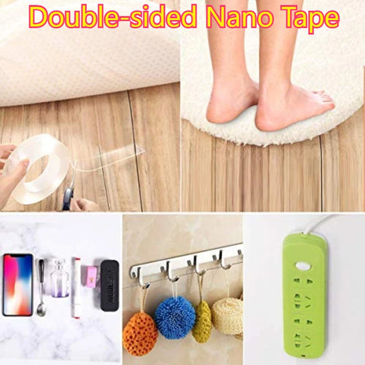 Strip Tape Nano Double-sided Strong Self-adhesive Extra Waterproof No Trace Reusable