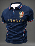 2026 Edition French Fans Football Polo Shirt - 3D Print - Comfortable and Breathable - Suitable for Both Men and Women