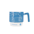 SHUNXIANG Pok mon Licensed Ceramic Mug Cartoon Snorlax Charizard Stacking Cups Children's Gift Water Cups Breakfast Coffee Cup