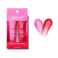 E.l.f Squeeze Me Moisturizing Lip Balm Duo Glow Reviver Lip Oil Glimmer Camo Liquid Blush Hydrated Radiant Rich Color Rendering