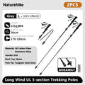 Naturehike Climbing Sticks Ultralight Outdoor Folding Trekking Poles Hiking Pole