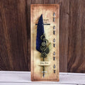 Retro Punk Dipped in Water Pen European Style Vintage Luxury Metal Signature Pen Replaceable 5 Nib Machine Feather Pen