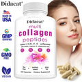 Multi-collagen Peptides - Anti-aging, Brightening Skin Tone, Firming Skin, Hair, Nail,