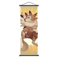 High - Quality Lycanroc Pok mon Scroll Artworks Collection - Elevate Your Space with Stunning Pok mon Decor