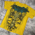 American 2000s Street Affliction New Men Tops Punk Short Sleeves Gothic Retro Printed Oversize T-shirt Couple Hip Hop Harajuku