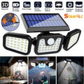 STAARICC Led Solar Light Outdoor Motion Sensor Human Induction Adjustable Head IP65
