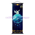 Classic Cartoon Anime Eevee High Quality Art Reel Drawing Suitable for Bedroom Decoration