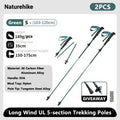 Naturehike Climbing Sticks Ultralight Outdoor Folding Trekking Poles Hiking Pole