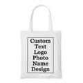 Customized Canvas Bags Shopper Shoulder Bag Big Women Designer Handbags Shopping Tote