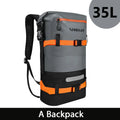 NEWBOLER 35L PVC Waterproof Dry Bags With Wet Pocket Backpack For Kayaking Boating Swimming Outdoor Sports Bag