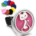 Tree Car Aromatherapy Diffuser Locket Car Clip Perfume Essential Oil Diffuser Car Vent