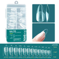 Nailpop 120pcs/box Gel X Nail Tips Medium Short Shape Almond/Square/Soft Gel Nail Tips