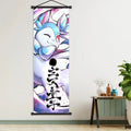 Sylveon - Centered Pok mon Scroll Prints, High - Quality, Show Grace & Loveliness, for Collectors' Rooms, Gentle Pok mon Vibe