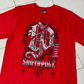 American 2000s Street Affliction New Men Tops Punk Short Sleeves Gothic Retro Printed Oversize T-shirt Couple Hip Hop Harajuku