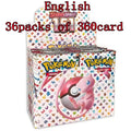 100/360PCS Pok mon Card Packs 151 ASCENDED HEROES Evolutions PALDEAN FATES English Reinforcement Battle Transaction Card Gift