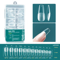 Nailpop 120pcs/box Gel X Nail Tips Medium Short Shape Almond/Square/Soft Gel Nail Tips