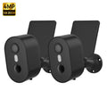 ALEVIO 2.5K Outdoor Wireless Solar Camera WIFI Ultra Standby AI Detect PIR Color Night