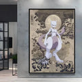 Pok mon Canvas Painting Frameless Animation Printing Jiggly Puff Charizard Gengar Charmander Room Decoration Poster Mural Gift