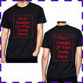 Men Tshirt Your Design Here Cotton Comfortable Unisex Teeshirt Fashion Personalized Summer Top Perfect Gift For Him