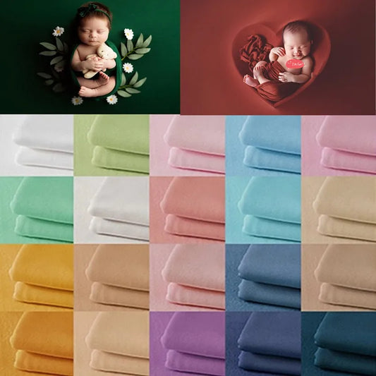 Baby Photography Blanket Backdrop Newborn Photography Props Wrap Fabrics Shoot Studio