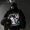 2026 Pok mon Game Creative Mewtwo Printed Cotton Hoodie Unisex Spring/Summer Street Hip Hop Loose Casual Y2K Parent Child Top