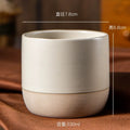 Vintage Coffee Mug 100ml 180ml 230ml Ceramics Tea Cup Japanese-style Cafes Drinkware
