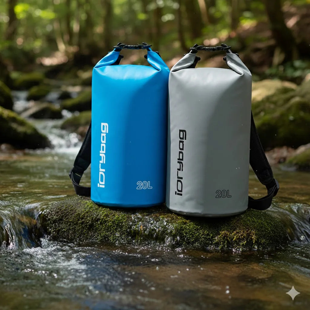 Idrybag Waterproof Bag for Women Men 2/5/10/15/20L Swimming Rafting Kayaking River